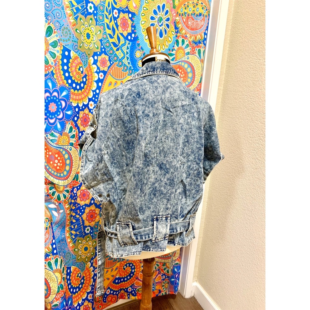 🌈 Stylish street denim jacket - Picture 8 of 8